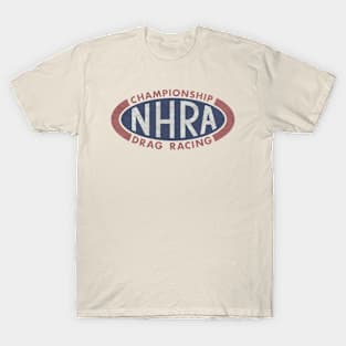 NHRA Drag Racing - Retro Style T-Shirt